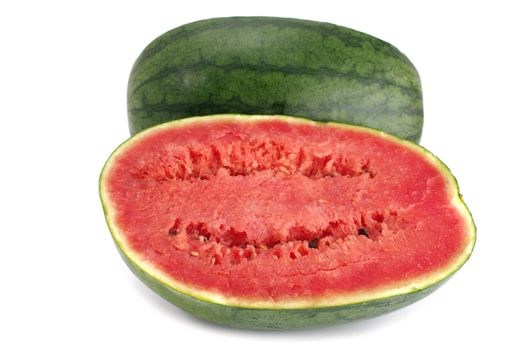 Watermelon isolated on white background, Studio shot