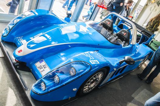 FRANKFURT - SEPT 21: Radical RXC presented as world premiere at the 65th IAA (Internationale Automobil Ausstellung) on September 21, 2013 in Frankfurt, Germany