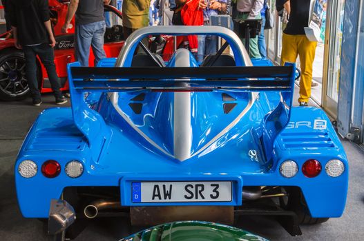FRANKFURT - SEPT 21: Radical RXC presented as world premiere at the 65th IAA (Internationale Automobil Ausstellung) on September 21, 2013 in Frankfurt, Germany