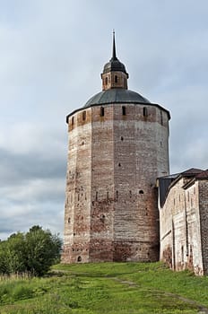 Belozerskaya tower of Kirillo-Belozersky monastery (St. Cyril-Belozersk monastery), northern Russia