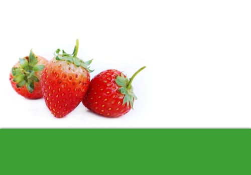 Strawberry background 