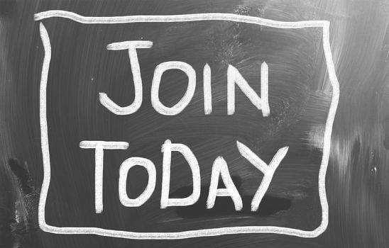 Join Today Concept