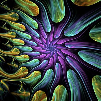 Abstract fractal color background, best viewed many details when viewed at full size