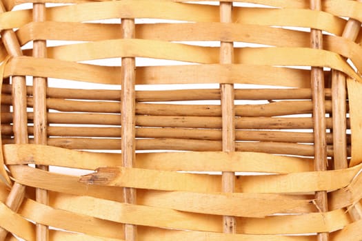 Background of wickerwork. Close up. Whole background.