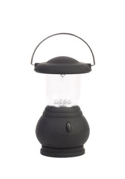 Camping lantern isolated on a white background.