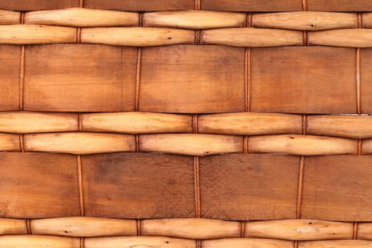 Background of wickerwork. Close up. Whole background.