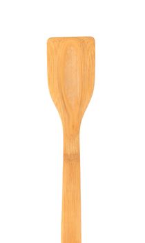 Wooden cookware. Isolated on a white background.