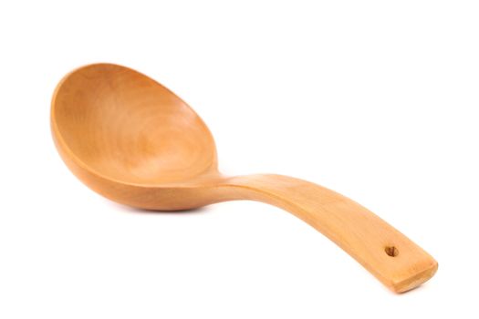 Wooden Spoon isolated on a white background
