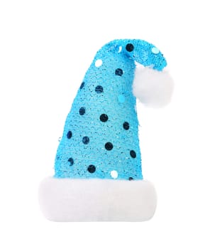 Cap of Santa isolated on a white background.