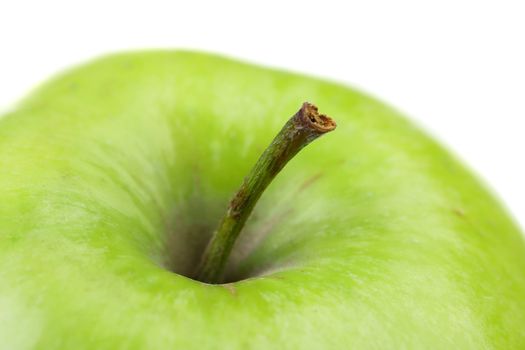 Green apple, isolated on a white background