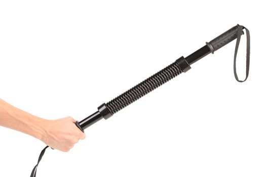 Steel expander. Isolated on a white background.