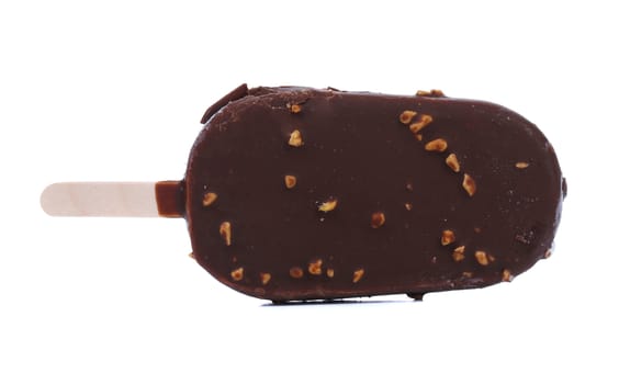 Ice cream isolated on a white background