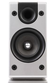 Audio speaker isolated on a white background
