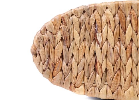Wicker Basket texture. Background. There is space for text.