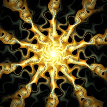 Abstract fractal color background, best viewed many details when viewed at full size