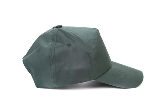 Working peaked cap. Isolated on a white background.