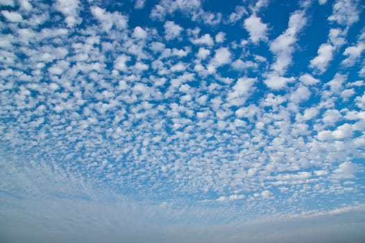 Blue sky white clouds