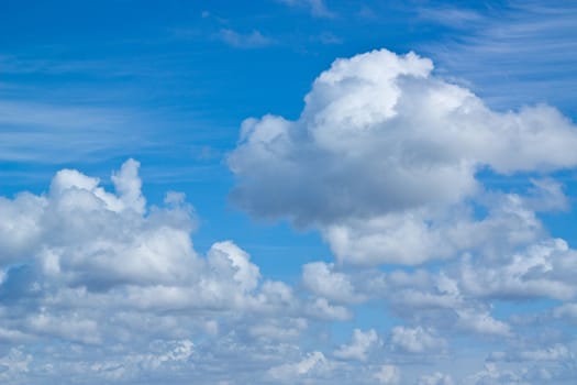 Blue sky white clouds