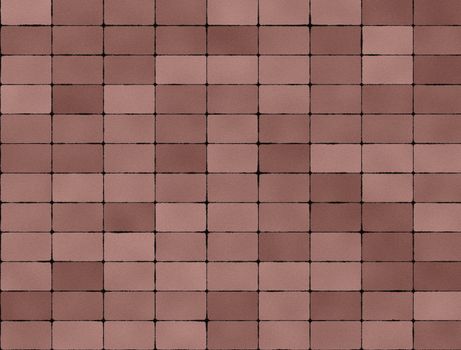 Seamless texture of brown tiles