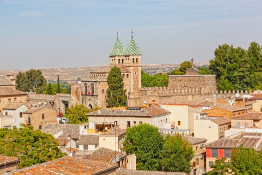 Panoramic view to Toledo, Spain