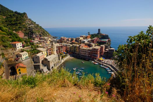 Picture of Vernazza in cinque terre during daytime