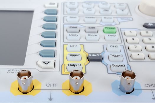 keyboard of Modern testing equipment - analyzer