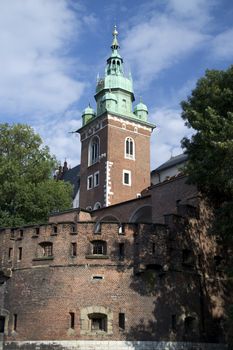 Polish architecture in the city of Krakow
