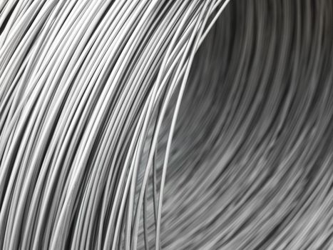 Full Frame of Steel Wire
