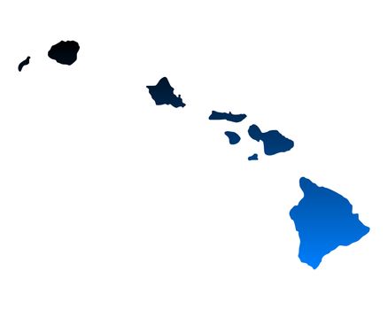 Map of Hawaii