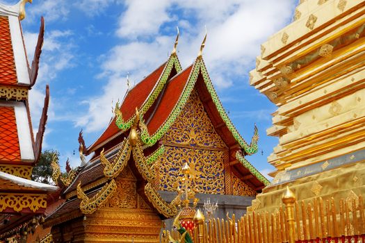 temple  in chiang mai, Thailand