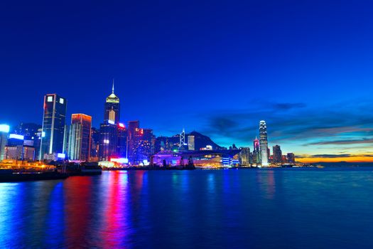 Hong kong sunset 