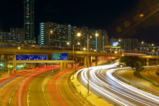 downtown skyline at night