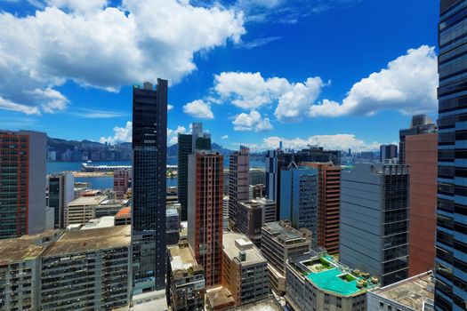office buildings at day, hongkong kwun tong