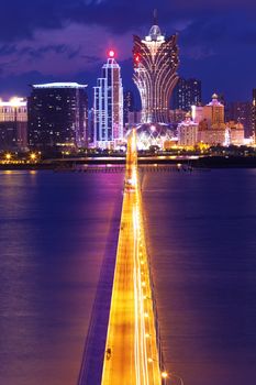 Macau at night 