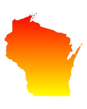 Map of Wisconsin