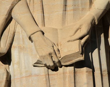 Reformation wall in Parc Des Bastions, Geneva, Switzerland.