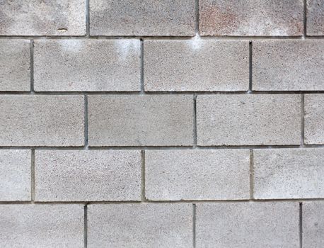 Modern grey brick wall for background or texture