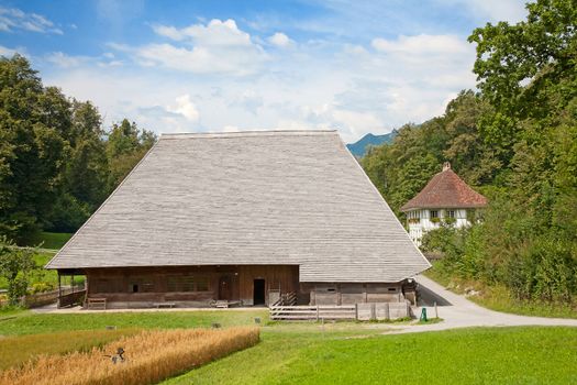 Traditional swiss farm house (canton Bern)