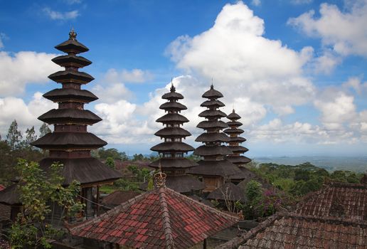 Mother Temple of Besakih. Largest hindu temple of Bali