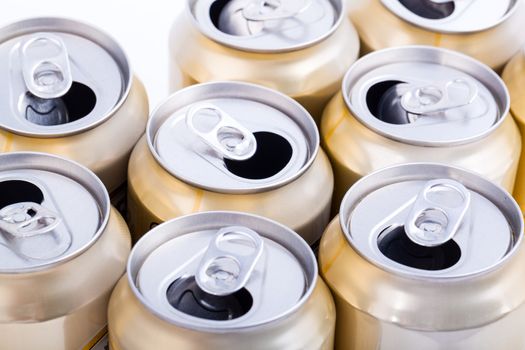 Aluminum beer cans