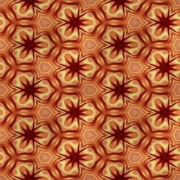 Square seamless piece of fabric in classical style for furniture