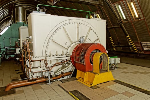 generator in a electricity power plant