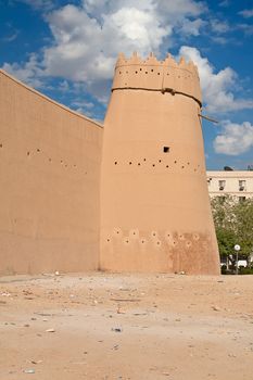 Al Masmak fort in the Riyadh city, Saudi Arabia