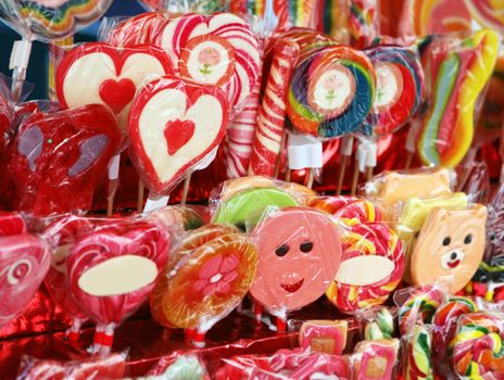 festive sugar candies for children, Christmas gifts