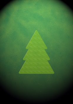 New year background with pine tree. Christmas decoration pattern.