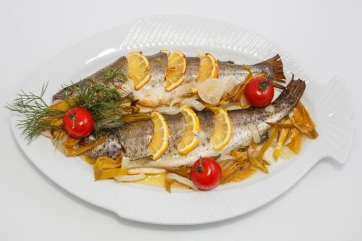 Fresh vegetables on a sheet of white plastic, close-up