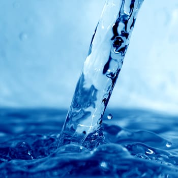 water wet splash macro close up