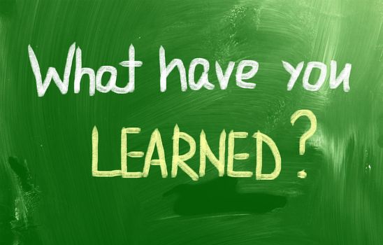 What Have You Learned Concept