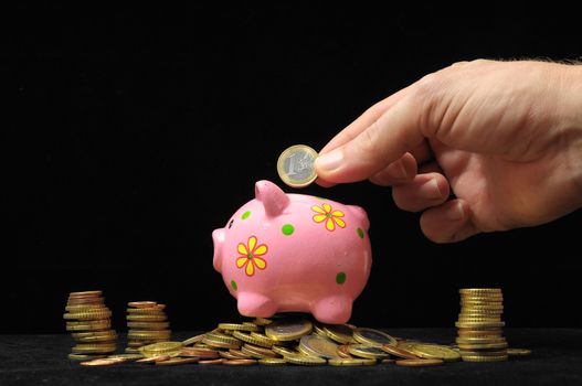 Save Money with One Pink Pig Piggy Bank