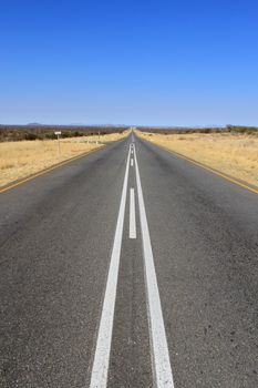 Namib B1 road to Sesriem, Namibia.